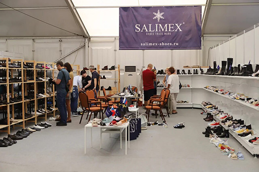 SALIMEX приглашает всех партнеров посетить свой павильон на Специализированной выставке обуви ИЗМАЙЛОВО ШУЗ 2023
