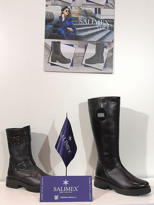 На обувной выставке SHOESSTAR-Сибирь/СибШуз 2020 г. Новосибирск. представлена новая коллекция женской обуви SALIMEX осень-зима 2020-2021.