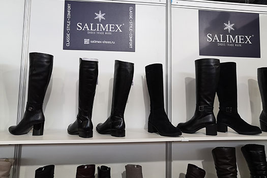 На обувной выставке SHOESSTAR-Урал 2020 г. Екатеринбург. представлена новая коллекция женской обуви SALIMEX осень-зима 2020-2021.